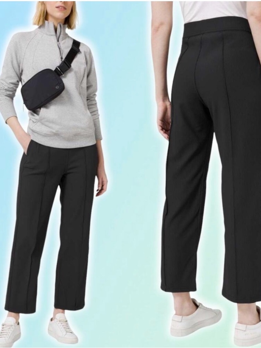 Lululemon Urban Strides Super High-Rise Pant 25” Black Size 4